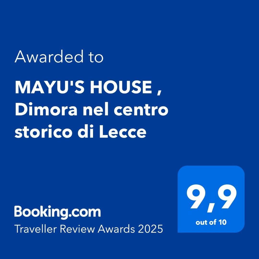 Mayu'S House , Dimora Nel Centro Storico Di 莱切 外观 照片
